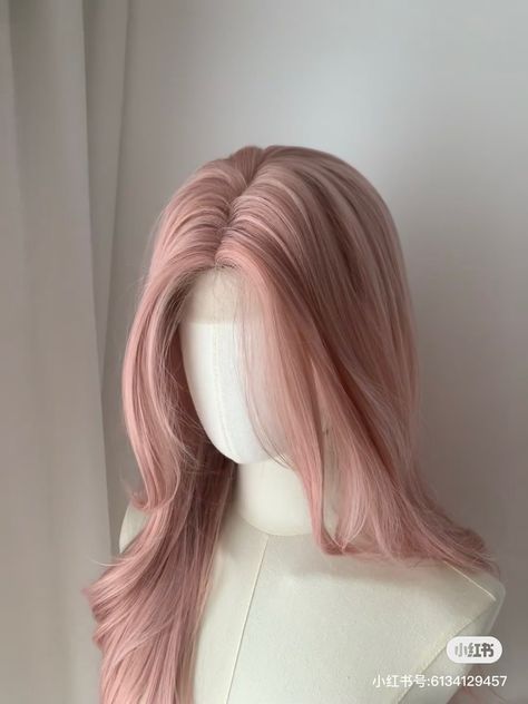 Short Light Pink Hair, Rose Pink Hair, Hair Color Pictures, Light Pink Hair, Korean Hair Color, Hair Color Options, Peach Hair, Pretty Hair Color, Hair Color Pink