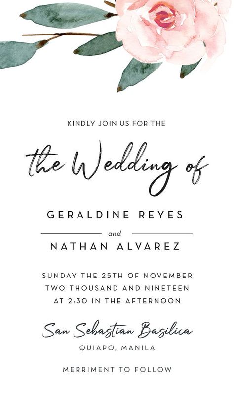 Wedding Invitations Ideas Digital, Modern Elegant Wedding Invitations Classy, Electronic Invitations Wedding, Digital Wedding Invitation Ideas, Wedding Invation Card Design, Digital Save The Date Ideas For Weddings, Digital Invitations Wedding Design, Digital Wedding Invitation Design Videos, Simple Wedding Invitation Cards