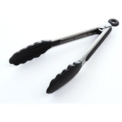 1.Good Quality: Silicone Kitchen Tongs: Our premium silicone is 100% Food Grade Silicone. It's heat resistant to 480 Degrees Fahrenheit, and stain and odour resistant. | Zntellectual Kitchen Tongs Salad Tongs 9 Inch Cooking Food Barbecue Silicone Tongs Grill Salad Ice Tongs Heat Resistant Food Grade (12, Red) black | ZTEL1498_63440878 | Wayfair Canada Best Cooking Utensils, Grilled Salad, Silicone Tongs, Kitchen Tongs, Salad Tongs, Ice Tongs, Grade 12, Food Tongs, Tongs Kitchen