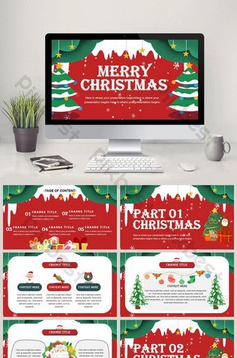 Christmas Presentation Powerpoint, Christmas Ppt Template, Christmas Presentation Ideas, Christmas Ppt Background, Christmas Pubmat, Christmas Powerpoint Backgrounds, Christmas Power Point, Red Powerpoint Template, Christmas Powerpoint