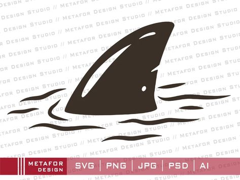 Shark Fin Drawing, Small Shark, Drawing Programs, Drinks Logo, Shark Fin, Cute Shark, Vector Drawing, High Resolution Picture, Painting Wallpaper