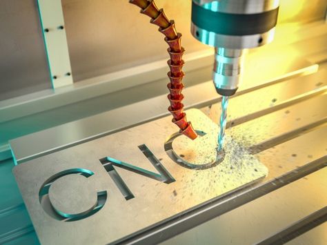 3d rendering of cnc machine | Premium Photo #Freepik #photo #technology #work #3d #metal Cnc Manufacturing, 5 Axis Cnc, Cnc Milling Machine, Cnc Parts, Cnc Machine Tools, Milling Machines, Cnc Milling, Rapid Prototyping, Drilling Machine