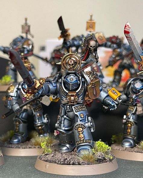 Charles on Instagram: “So with my grey knights finally out of the way … time to unpack some heresy boys #gamesworkshop #gamesworkshop40k #gamesworkshoppainting…” Warhammer Grey Knights, Grey Knights 40k Art, Grey Knights 40k Miniatures, Grey Knights 40k, Warhammer 40k Grey Knights, 40k Grey Knights, 40k Armies, Dnd Minis, Nerd Games