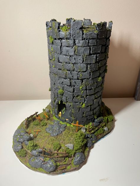 Dungeons And Dragons Dice Tower, Dice Tower Diy Plans, Dice Tower Ideas, Clay Dice Tower, Dice Tower Diy, Diy Dice Tower, Dnd Dice Tower, Dungeons And Dragons Diy, Dnd Diy