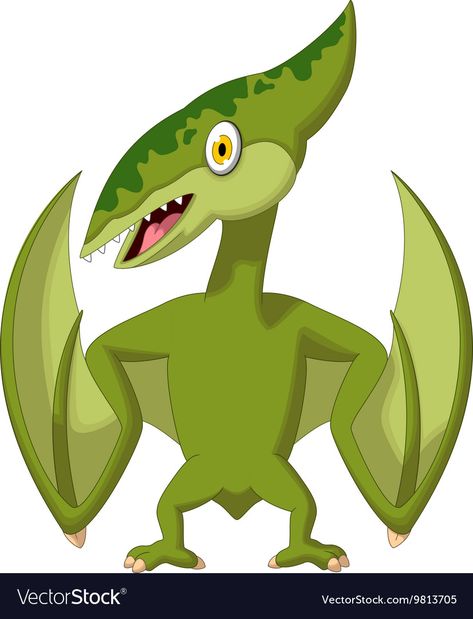 Pterodactyl Cartoon, Cartoon Download, Png Images, Cake Toppers, Adobe Illustrator, Vector Images, Vector Free, Vector Illustration, High Resolution