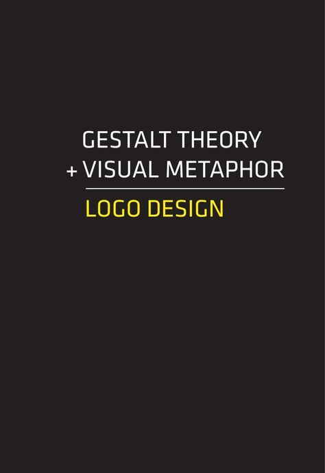 Gestalt Theory + Visual Metaphor = Logo Design The whole is greater than the sum of its parts Metaphor Design, Gestalt Theory, Gestalt Principles, Right Side Of The Brain, Brand Manifesto, Urban Logo, Negative Space Design, Visual Metaphor, Typography Branding