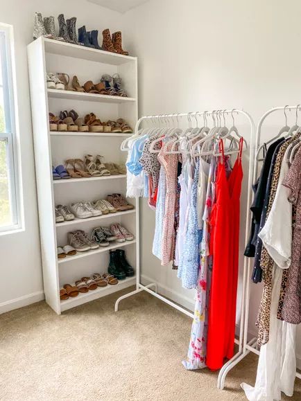 Making A Room A Closet, Making A Bedroom Into A Closet, Turning A Room Into A Closet On A Budget, Diy Walk In Closet On A Budget Spare Room, Turning A Room Into A Closet, Eminem Room, Diy Closet Room, Spare Bedroom Into Walk In Closet, Bedroom Into Closet