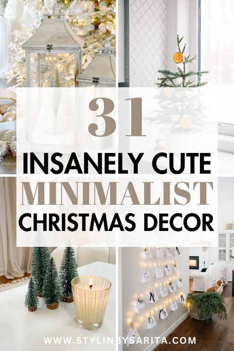 31 INDOOR MINIMALIST CHRISTMAS DECORATIONS - Stylin by Sarita Minimal Holiday Decor, Door Decorations Christmas, Minimalist Christmas Decor Ideas, Minimal Christmas Decor, Target Christmas Decor, Diy Christmas Door Decorations, Minimalist Holiday Decor, Diy Christmas Door, Minimalist Christmas Decor