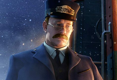 Polar Express Characters, Polar Express Conductor, Polar Express Theme, Polar Express Movie, Kids Christmas Movies, Cobblestone Path, Polar Express Train, Concert Ideas, Train Conductor