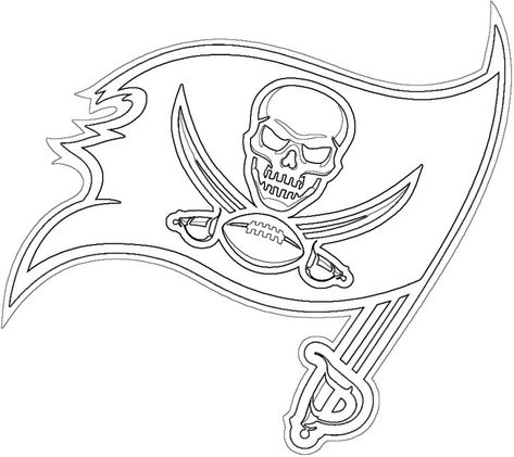 Tampa Bay Buccaneers logo Leaves Template Free Printable, Leaf Template Printable, Coloring Pages Disney, Buccaneers Logo, Tampa Bay Buccaneers Logo, New Orleans Saints Logo, Buccaneers Football, Free Printable Coloring Sheets, Loom Projects