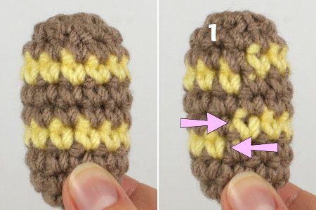 the cleanest stripes in amigurumi: a comparison Change Colors In Crochet, Make Clean, Fair Isles, Round Off, Off The Hook, Crochet Instructions, The Hook, Crochet Stitches Patterns, Love Crochet