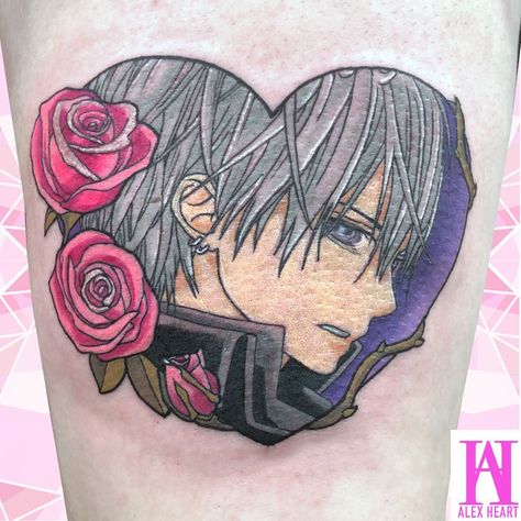 Knights Tattoo, Vampire Knight Tattoo, Vampire Knight Zero, Zero Kiryu, Vampire Tattoo, Tattoo Artists Near Me, Vampire Knights, Knight Tattoo, Tattoo Name