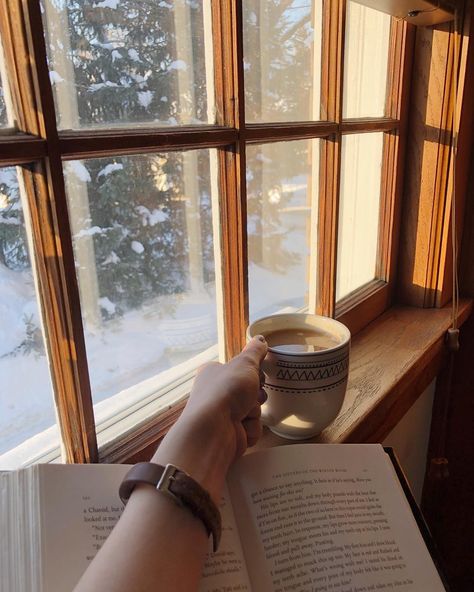 Reading Morning Aesthetic, Snowy Reading Aesthetic, Reading In Mountains, Cozy Winter Reading Aesthetic, Winter Cabin Activities, Winter Reading Aesthetic, Book Retreat, Cozy Reading Aesthetic, Winter Cabin Aesthetic