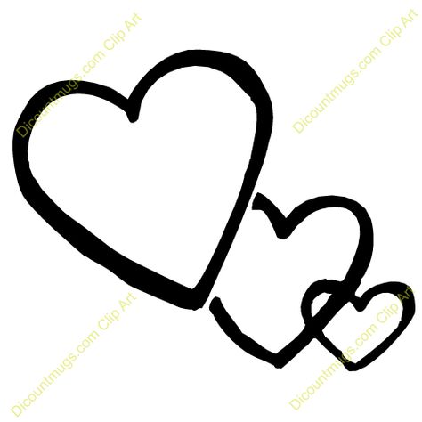 A basic idea to build on Three Hearts Intertwined Tattoo, Triple Heart Tattoo, 3 Heart Tattoo, Intertwined Tattoo, 3 Hearts Tattoo, Hearts Intertwined, Son Tattoos, Mother Son Tattoos, Hearts Tattoo