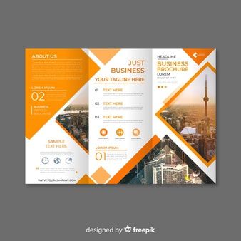 Trifold brochure Vectors, Photos and PSD files | Free Download Flyer 3 Fold, Brochure Templates Free Download, 블로그 디자인, Brochure Graphic, Brochure Examples, Brochure Psd, Brochure Design Creative, Brochure Design Layout, Template Brochure