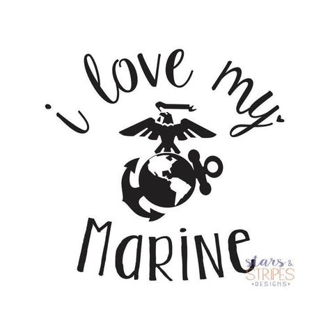 Marine Girlfriend Quotes, Marine Boyfriend, Love My Marine, Marine Corps Wife, Marine Sister, Usmc Girlfriend, Usmc Love, Marine Corps Emblem, Usmc Mom