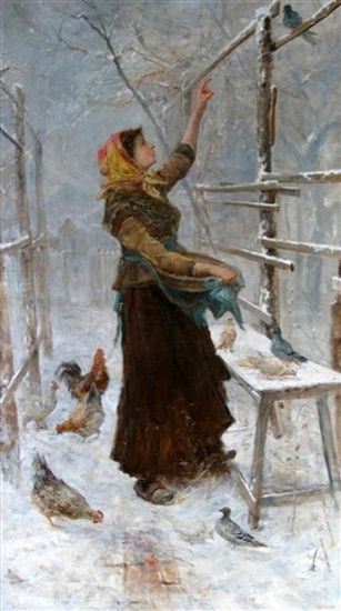 ytytyt Feeding Pigeons, Chicken Art, Pierre Auguste Renoir, Paintings I Love, Art Appreciation, Winter Art, Gustav Klimt, Henri Matisse, Claude Monet