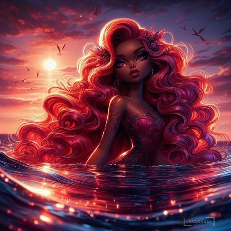 Mermaid kisses and starfish wishes. #thelittlemermaid #explorepage✨ #blackcreatives #mermaidlife Mermaid Kisses, Mermaid Life, The Little Mermaid, Starfish, Mermaid, Quick Saves, Black