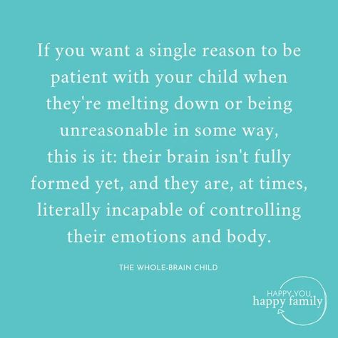 Whole Brain Child, Happy Family, Counseling, Are You Happy, Brain, Inspirational Quotes, Parenting