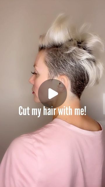 3,058 likes, 124 comments - hairmakesupbee on December 26, 2022: "Cut my hair with me! Full haircut edition as well as a preview of some of the course material for
Melissa Bee’s School of DIY, launching next month!

Hair sectioned with Velcro hair grips. 
Undercut faded #1.5 at nape to #4 at ridge with the fabulous Apex Clippers from @stylecraftpro save with code HAIRMUBEE15 Stylecraft makes the hair grips, clippers and barber brush among other tools that I use. 
They are the best! 

Top ... Short Hair Styles Pixie Undercut, Under Cut For Woman, Pixie Undercut Hair, Pastel Pixie Hair, Full Haircut, Barber Brush, Pastel Pixie, Undercut Fade, Undercut Bob