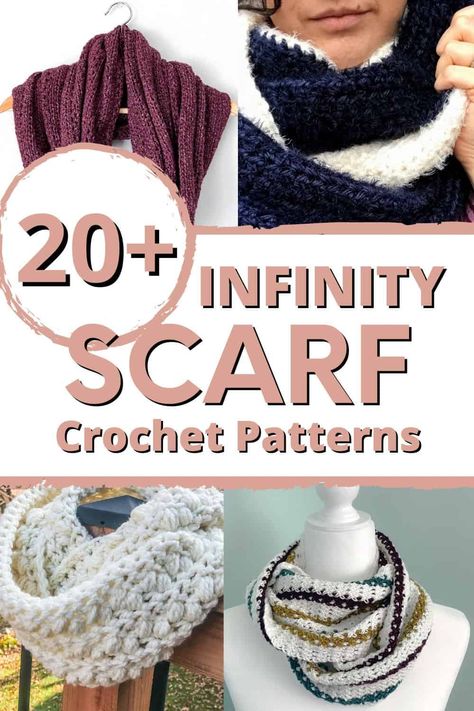 Chunky Crochet Infinity Scarf Pattern Free, Chunky Infinity Scarf Crochet, Infinity Scarf Free Pattern, Crochet Infinity Scarf Free Pattern, Scarf Crochet Patterns, Infinity Scarf Crochet Pattern, Scarf Free Pattern, Crochet Kids Scarf, Infinity Scarf Crochet