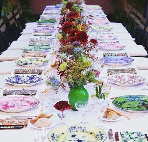 Place Setting Inspiration, Richard Ginori, Wedding Expo, Beautiful Table Settings, Liberty London, Tableware Collection, China Sets, Table Arrangements, Wedding Deco