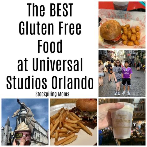 The Best Gluten Free Food at Universal Studios Orlando Gluten Free Universal Studios Orlando, Universal Studios Orlando Planning, Universal Studios Orlando Trip, Universal Vacation, Universal Trip, Gluten Free Travel, Orlando Trip, Gluten Free Restaurants, Universal Studio