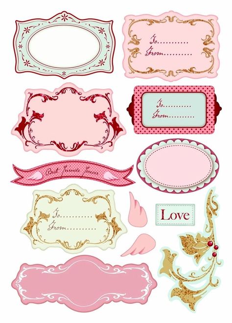 Etiquette Vintage, Scrapbook Printing, Scrapbook Stickers Printable, Scrapbook Printables, Printable Labels, Vintage Printables, Vintage Labels, Journal Stickers, Aesthetic Stickers