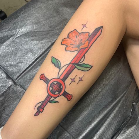 Adventure Time Swords Tattoo, Finns Swords Adventure Time Tattoo, Finns Swords Adventure Time, Adventure Time Matching Tattoos, Matching Adventure Time Tattoos, Small Adventure Time Tattoo, Adventure Time Tattoo Simple, Adventure Time Swords, Marceline Tattoo