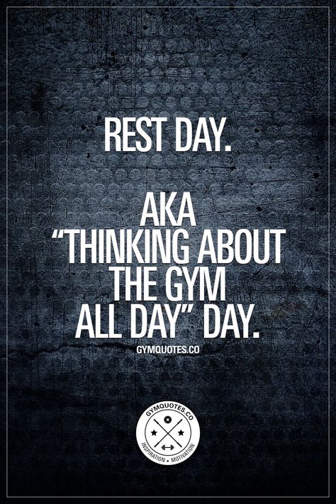 Rest Day Quotes, Quotes Rest, Crossfit Memes, Best Gym Quotes, Gym Humour, Fitness Humor, Gym Quotes, Rest Day, Day Day