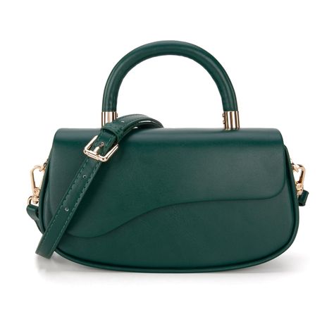 PRICES MAY VARY. Elegant Minimalist Design - Featuring a streamlined, elegant design accented with exquisite gold details, this mini bag complements any outfit as a versatile companion that can be carried as a top-handle handbag, crossbody, or shoulder bag. Compartment Design - This green cute purse includes a main compartment for organized storage and easy access to essentials. High-Quality Materials - Crafted from durable, soft-touch materials that are scratch-resistant and easy to clean, main Cute Crossbody Purse, Small Purses And Handbags, Green Cute, Cute Purse, Green Purse, Purses For Women, Elegant Bags, Top Handle Handbags, Chic Bags