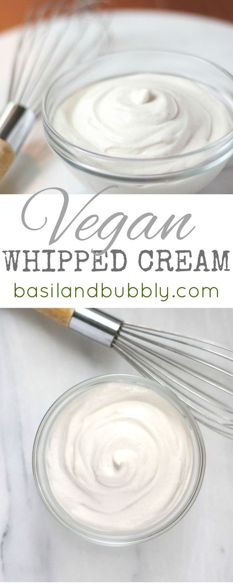 Cashew Cream Recipe, Healthy Vegan Dessert, How To Cook Lentils, Coconut Recipe, Whipped Cream Recipe, A Couple Cooks, Vegan Whipped Cream, Recipes With Whipping Cream, Desserts Vegan