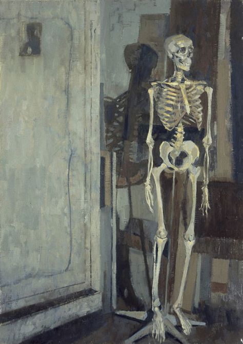 Skeleton Study, Rennaissance Art, Skeleton Art, A Skeleton, Ethereal Art, Funky Art, Figure Painting, Art Sketchbook, Traditional Art