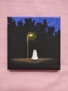 Street Lamp Painting, Lamp Painting, Mini Ghost, Hilarious Photos, Street Lamp, Perfect Moment, Sports Teams, Watercolor Painting, Digital Painting