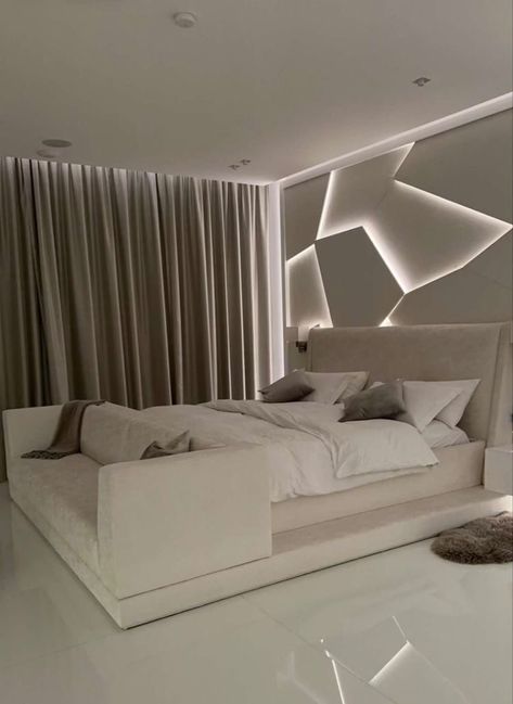 Futuristic Bedroom, Unique Bedroom Design, Bedroom Colour, Guest Bedroom Makeover, Luxury Room Bedroom, Big Bedrooms, Makeover Bedroom, Dream House Rooms, Salvation Army