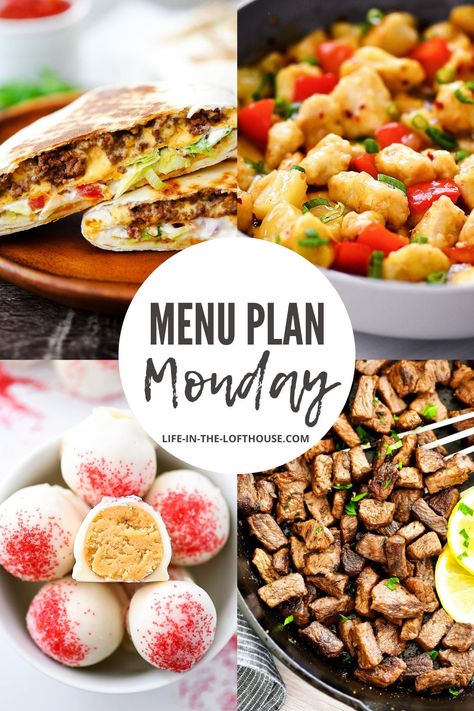 Menu Plan Monday #521 Rotel Cups, Chicken Spinach Bake, Shrimp Tortellini, Sweet Fire Chicken, Burrito Skillet, Edc Hair, Croissant Bake, Stuffing Bake, Ham And Cheese Omelette