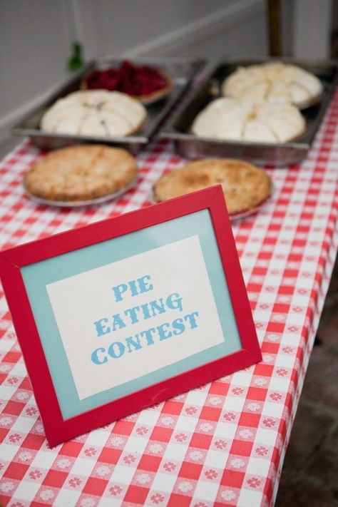 Pumpkinfest Ideas, Country Carnival, Neighborhood Events, County Fair Theme, Themed Engagement Party, County Fair Birthday, Pie Eating Contest, Kiss Party, Resident Events