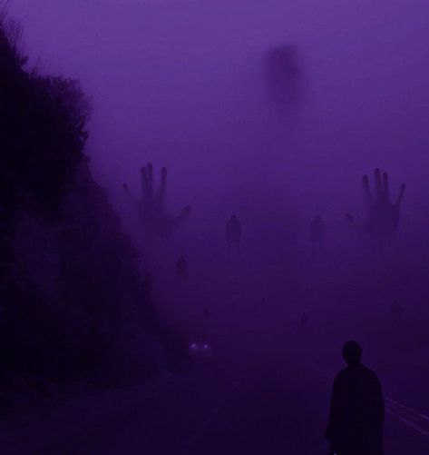 Purple Nightmare Aesthetic, Purple Fog Aesthetic, Dark Purple Aethstetic, Purple Occult Aesthetic, Purple Mist Aesthetic, Purple Witchcraft Aesthetic, Purple Aesthetic Long Widget, Demon Aesthetic Purple, Dark Purple Astethics