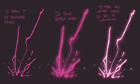 Draw Lightning, How To Draw Lightning, Lightning Drawing, Clip Studio Paint Tutorial, Dnd Spell Cards, Vfx Concept, Lightning Effect, Lightning Art, Super Powers Art