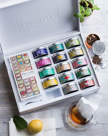 Gourmet Tea Collection Gift Set Garden Soiree, Spices Packaging, Tea Packaging Design, Tea Gift Box, Tea Gift Sets, Tea Packaging, Food Packaging Design, Tea Box, Christmas Tea