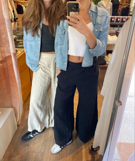 Ootd Outfit Ideas, Fall Outfit Inspiration, Outfit Ideas Fall, Fall Inspo, Flowy Pants, Outfit Inspiration Fall, Inspiration Fashion, Ootd Outfit, Cute Fits