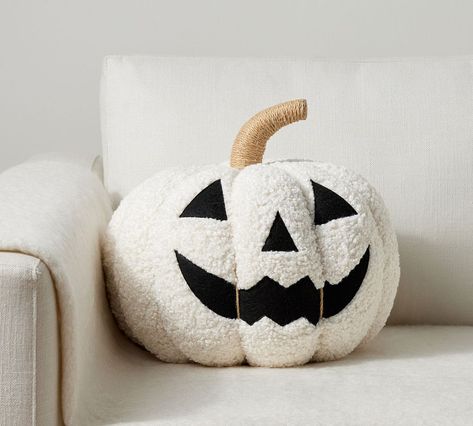 Modern Farmhouse Glam, Happy Halloween Pumpkin, Giant Plush, Pumpkin Pillow, Farmhouse Glam, Teddy Fabric, Pumpkin Pillows, Soft Teddy, Halloween Sale