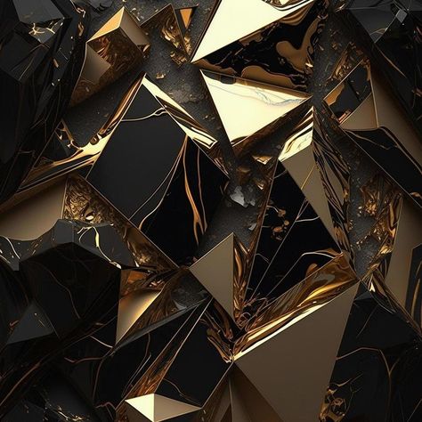 Black and Gold Luxury Background. generative ai Black And Gold Graphic Design, Black Gold Aesthetic, Japanese Bedroom Ideas, Black And Gold Wallpaper, Gold Graphic Design, Cozy Boho Bedroom, Cozy Window Seat, Black And Gold Aesthetic, Boho Style Bedroom