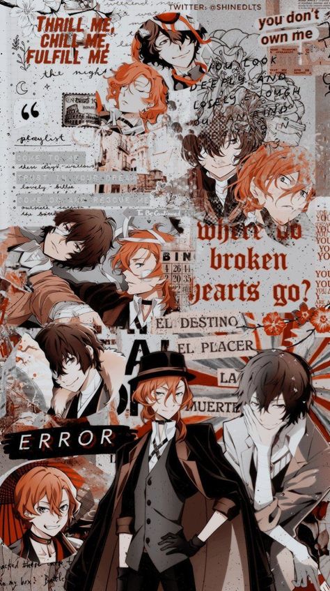 Soukoku Wallpaper Dazai Chuuya Wallpaper, Chuuya Wallpaper, Dazai And Chuuya, Dazai Chuuya, Bungou Stray Dogs Wallpaper, Dazai Bungou Stray Dogs, Dog Wallpaper, Bongou Stray Dogs, Naruto Anime