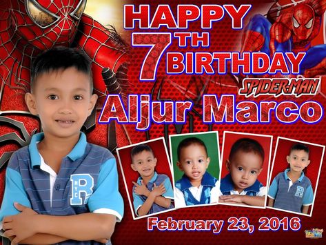 Spiderman Background For Tarpaulin, Spiderman Birthday Tarpaulin Template, Spiderman Background Birthday, Spiderman Tarpaulin Layout, Spiderman Layout, Tarpaulin Layout, Birthday Tarpaulin, Birthday Party Souvenirs, Birthday Tarpaulin Design