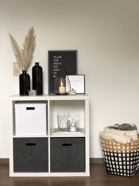 Deko Ideen #DekoIdeen1 Ikea Kallax Decor, Kallax Inspiration, Ikea Kallax Ideas, Regal Ikea, Ikea Kallax Shelf, Ikea Regal, Ikea Kallax Regal, Kallax Shelf, Kallax Regal