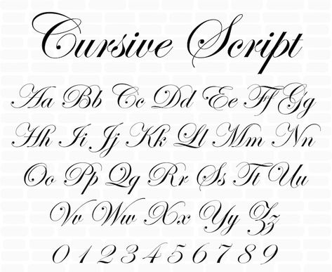 Cursive Fonts Alphabet, Wedding Fonts Calligraphy, Elegant Cursive Fonts, Calligraphy Letters Alphabet, Calligraphy Fonts Alphabet, Calligraphy Script Fonts, Cursive Calligraphy, Handwriting Alphabet, Alfabet Letters