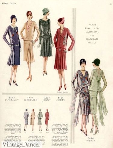 1929 Fashion for Women and Men Fashion 1920s, 1920s Women, 20s Dresses, Roaring 20, 1920s Outfits, 1920's Fashion, 1920 Fashion, Louise Brooks, Josephine Baker