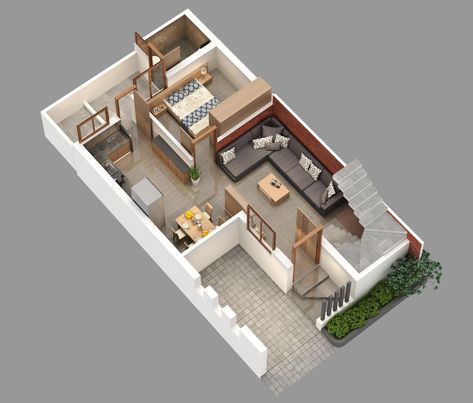 Planning of compact Duplex row house Duplex Small House Design, Row House Design Floor Plans, Duplex Row House, Row House Floor Plan, Row House Interior Design, Row House Plan, Small Row House Design, Row House Design, Thesis Ideas