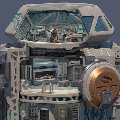 ArtStation - Odyssey: Cargo ship Concept design Asteroid Base Concept Art, Spaceship Concept Interior, Sci Fi Ship Concept Art, Spaceship Layout, Spaceship Interior Concept Art, Space Colony Concept, Asteroid Base, Spaceship Concept Art, Spaceship Design Interior